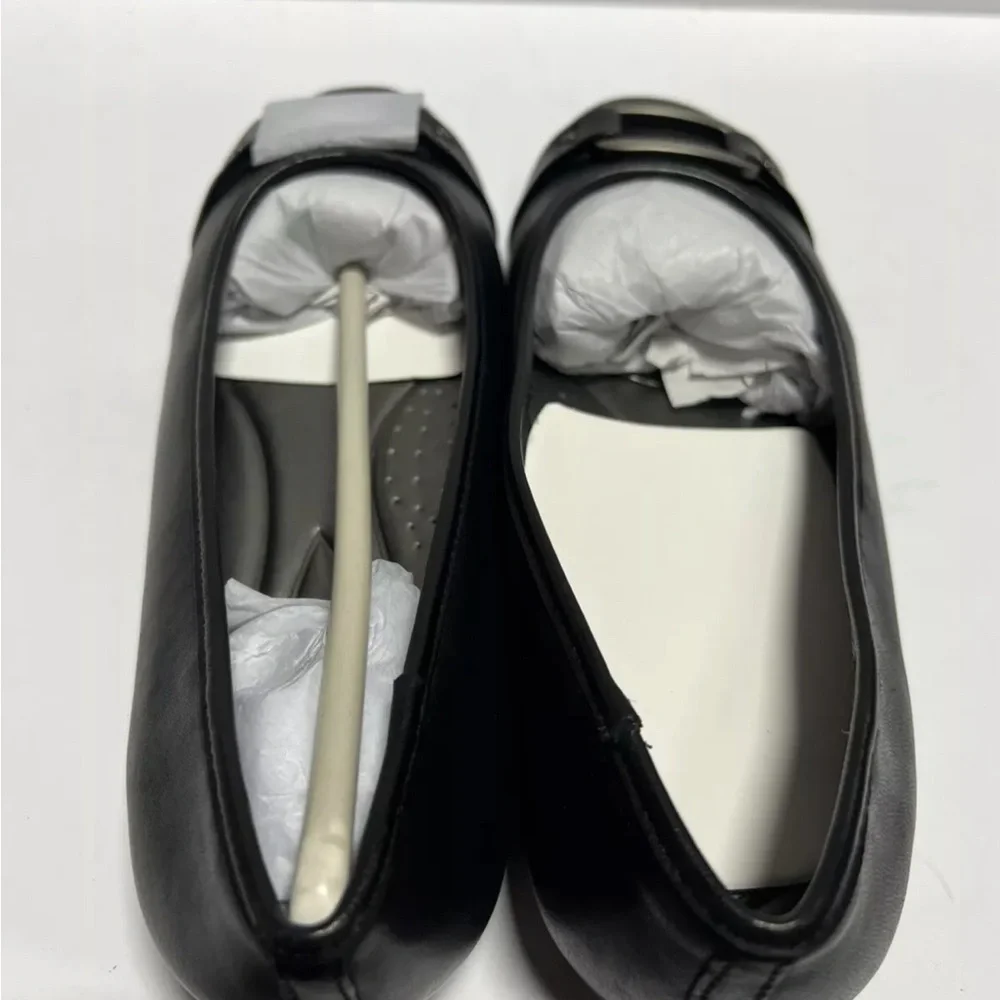Trotters Womens Sizzle Signature Flat Black Size 8.5 W